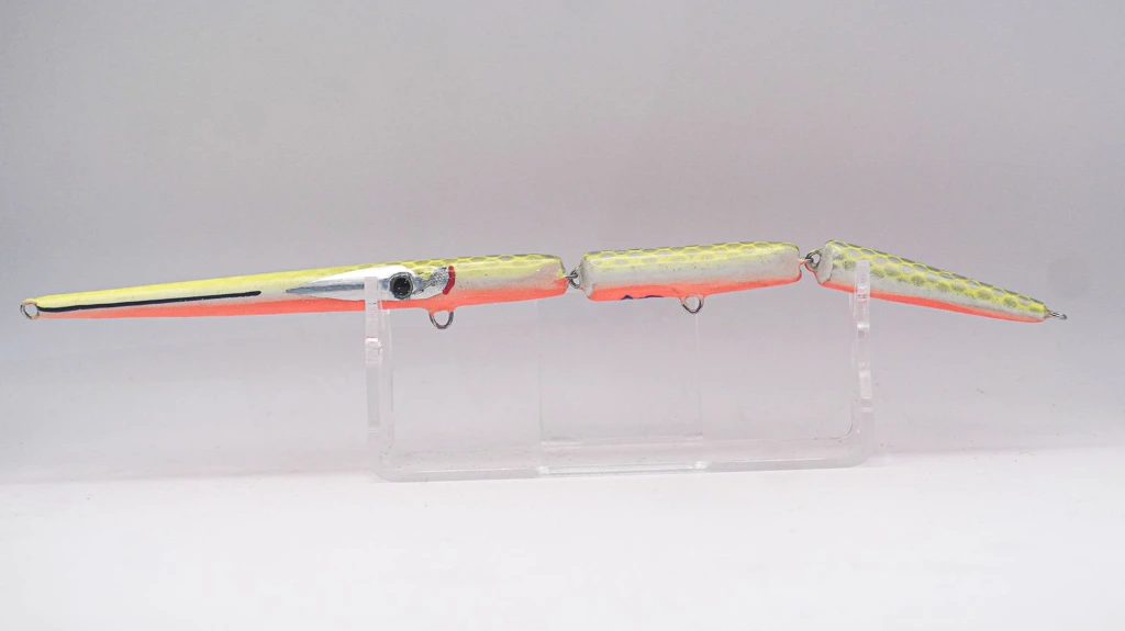 Esca jointed artigianale Predator A.B. per barracuda