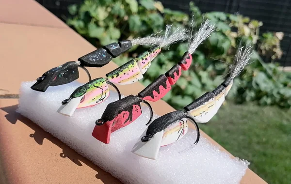 Beadchain swimmers COMBO - Minnow & Iridea